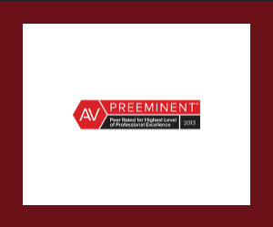 AC Rated Since 2013 with Martindale Hubble